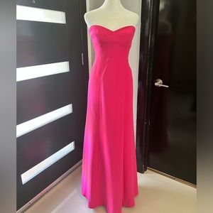 BCBG Strapless Gown Dress